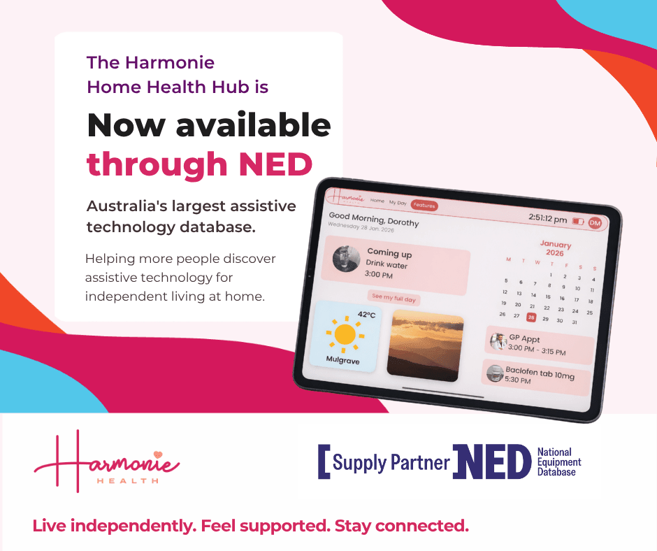 The Harmonie Home Health Hub is now available on NED - Harmonie Health