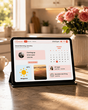 Harmonie Home Health Hub - Assistive technology.