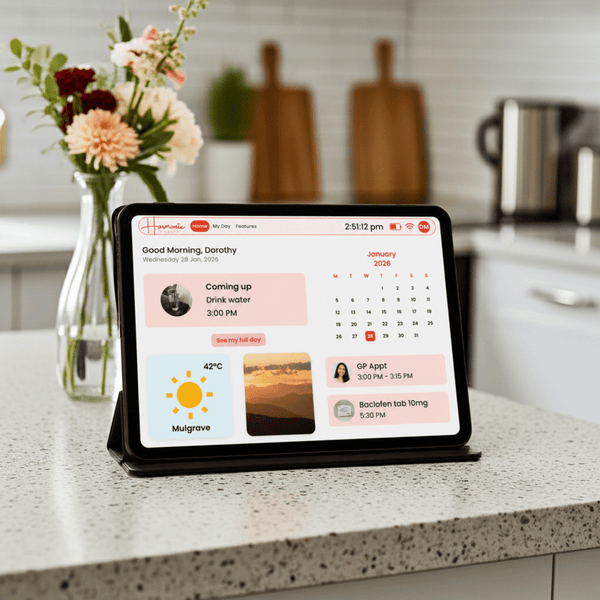 Harmonie Home Health Hub - Assistive technology.