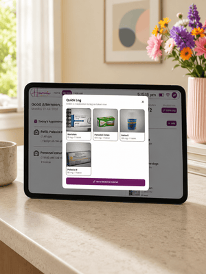 Assistive technology for safe medication management.